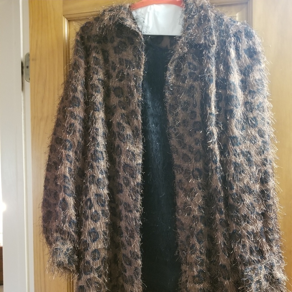 Russell Kemp womans shirt and cardigan